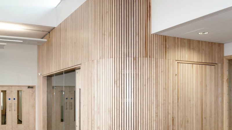 Шпонированные панели wallhof wood тик