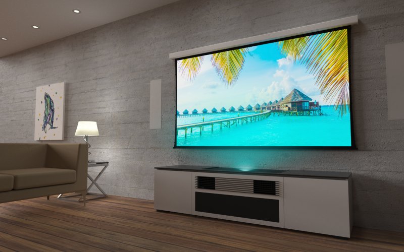 Ультракороткофокусный проектор 4k