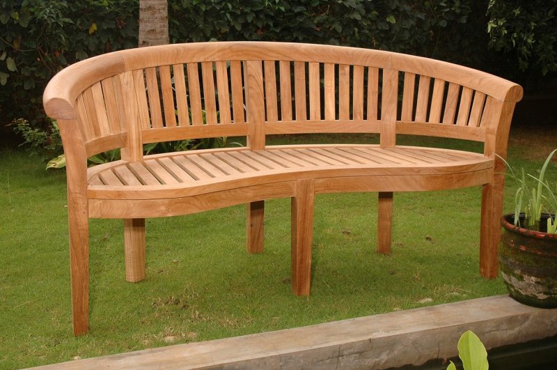 Teak bench