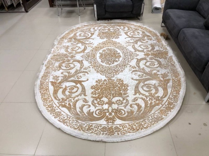 Турецкий ковер germts 07933 cream