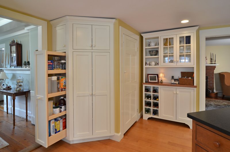 Corner pantry кухонная кладовка