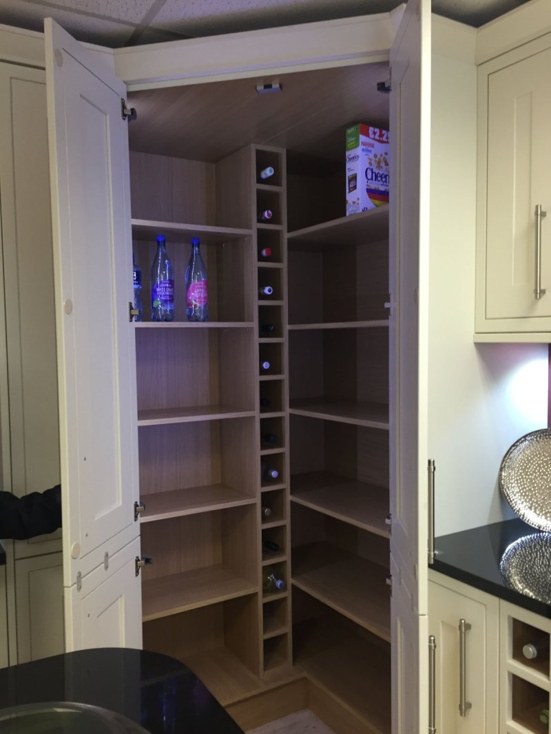 Corner pantry кухонная кладовка