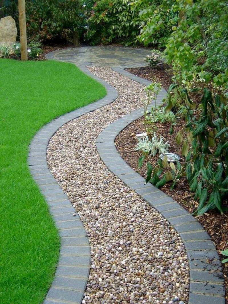 Backyard landscaping