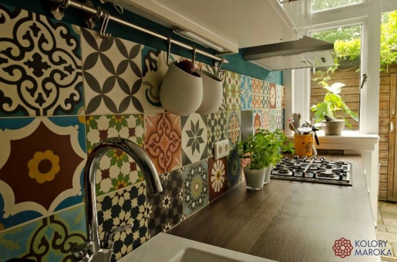 Плитка azulejo марокканский стиль