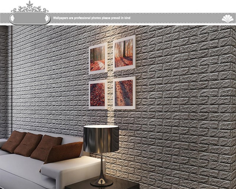 3d cамоклеющиеся панели кирпич оникс brick beigewhite