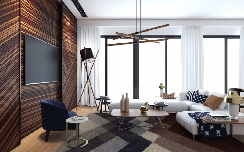 Визуализация интерьера в 3d max vray