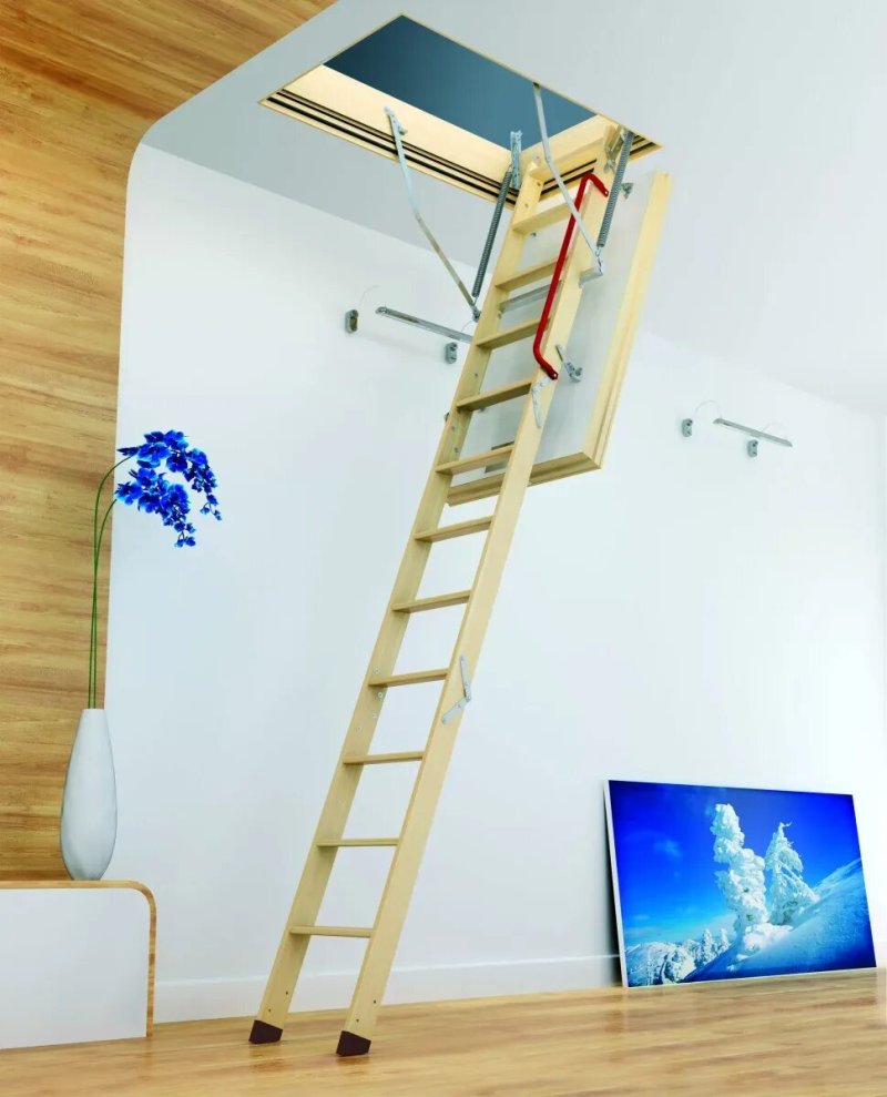 Чердачная лестница fakro lwk plus 700 1300 3050
