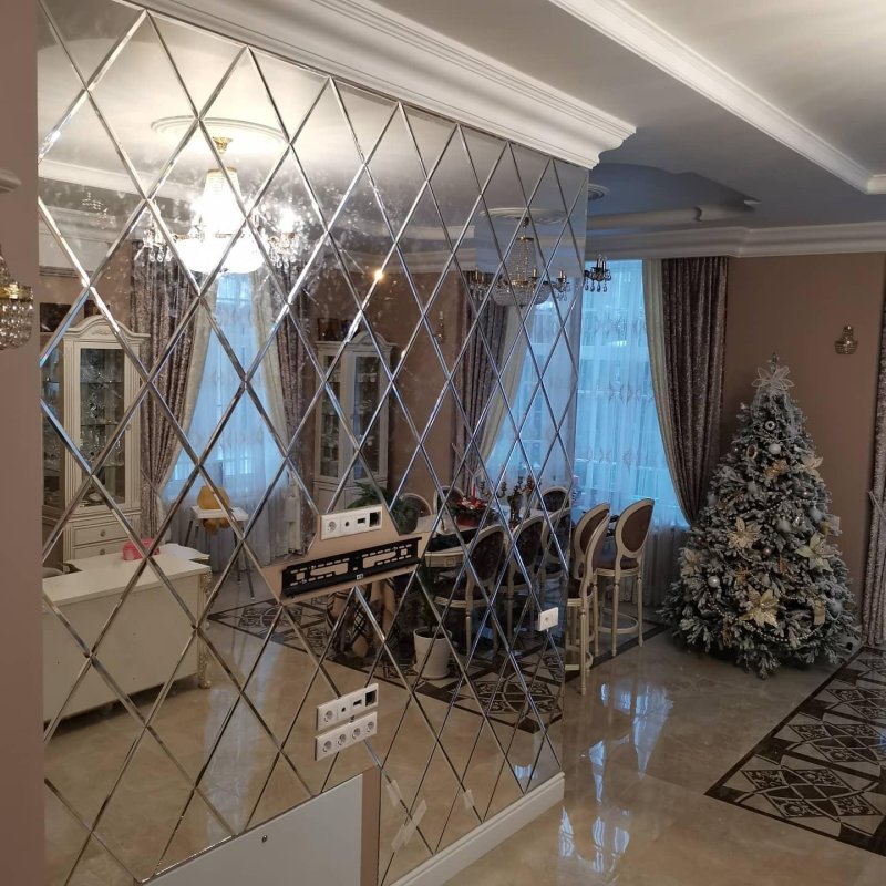 Керама марацци зеркальная плитка с фацетом