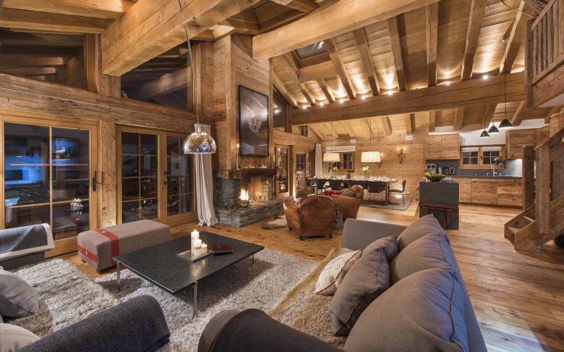 Luxury alpine chalet