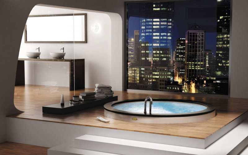 Гидромассажная ванна jacuzzi