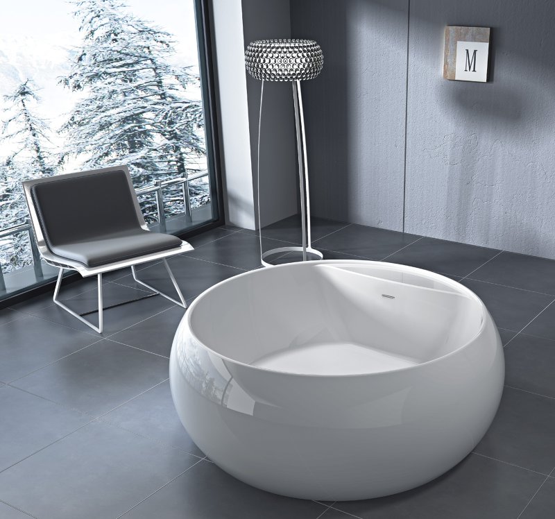 Отдельностоящая акриловая ванна belbagno