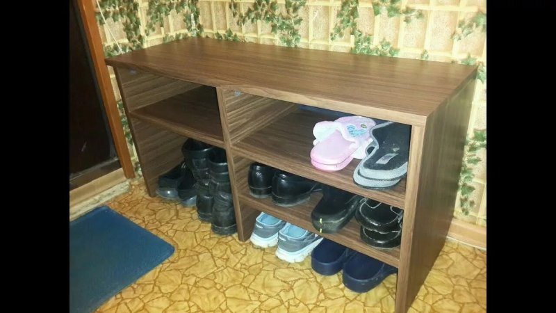 Полка для обуви своими руками из лдсп