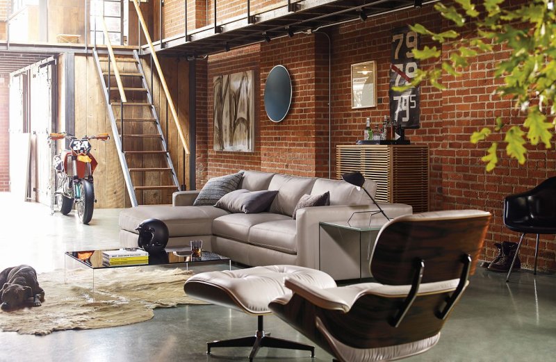 Eames lounge chair лофт