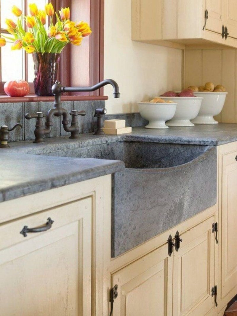 Stone sink каменная раковина