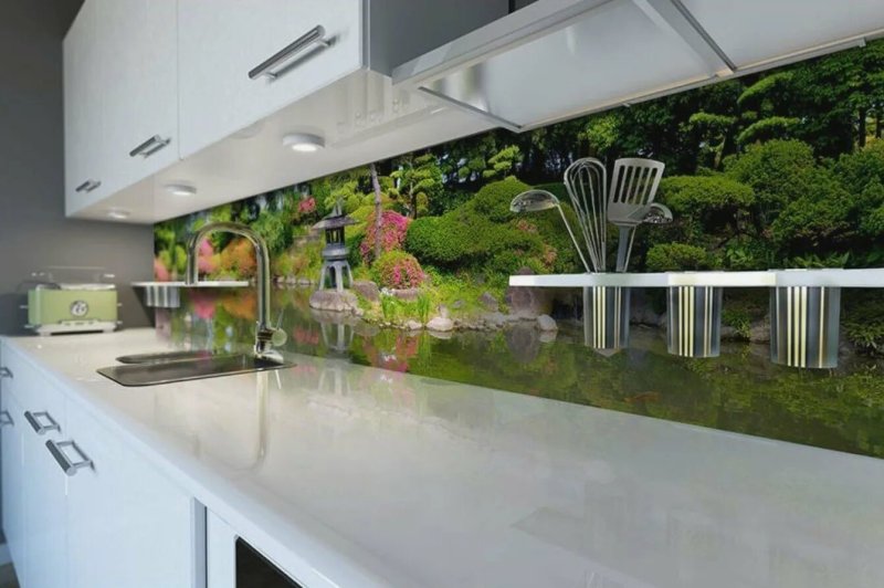 Самоклеющиеся фартуки для кухни