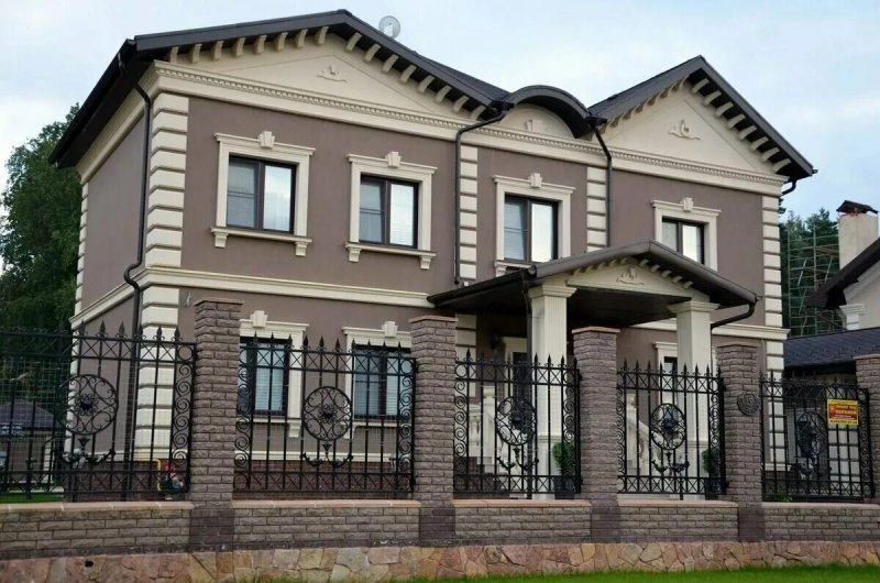 Фасад частного дома