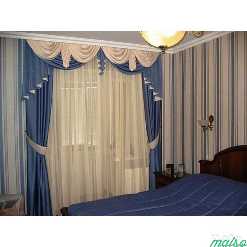 Штора в спальню