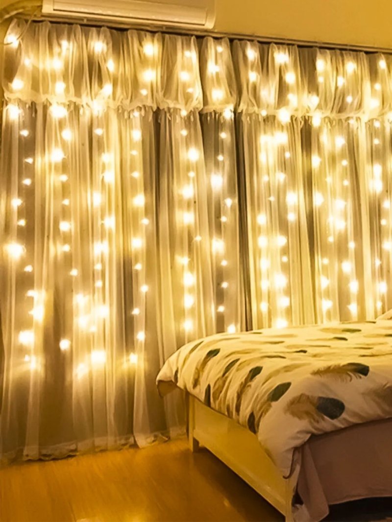 Гирлянда штора curtain lights 33