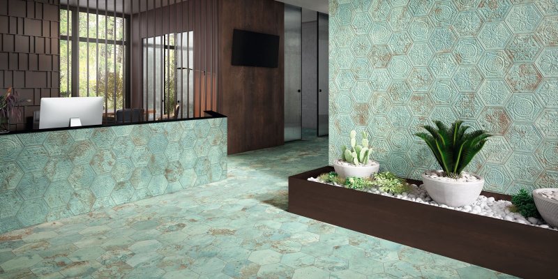 Apavisa zinc green natural