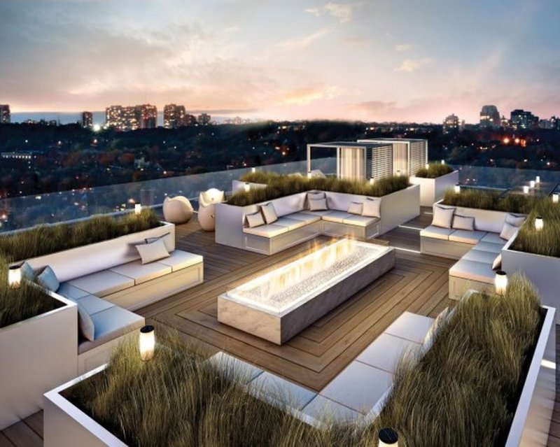 Rooftop terrace