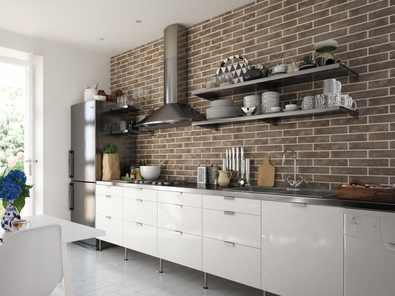 Плитка brickstyle golden tile