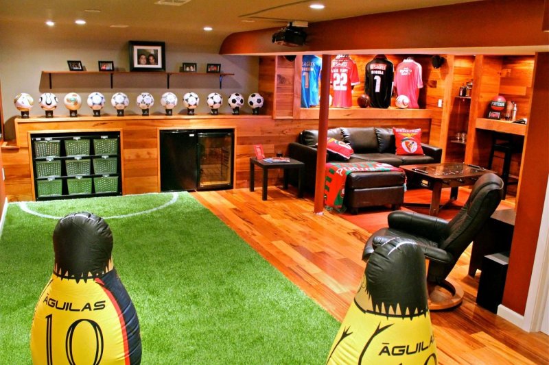 Гараж man cave