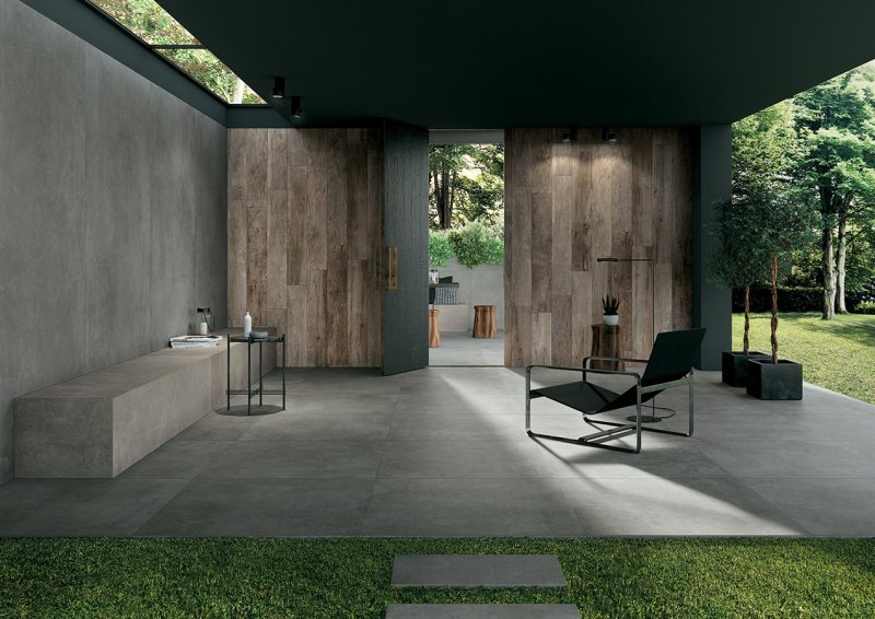 Керамогранит mirage cemento grey