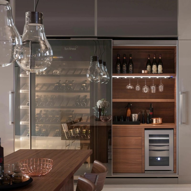 Arclinea винный шкаф