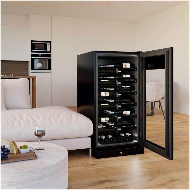Встраиваемый винный шкаф libhof cx19 black