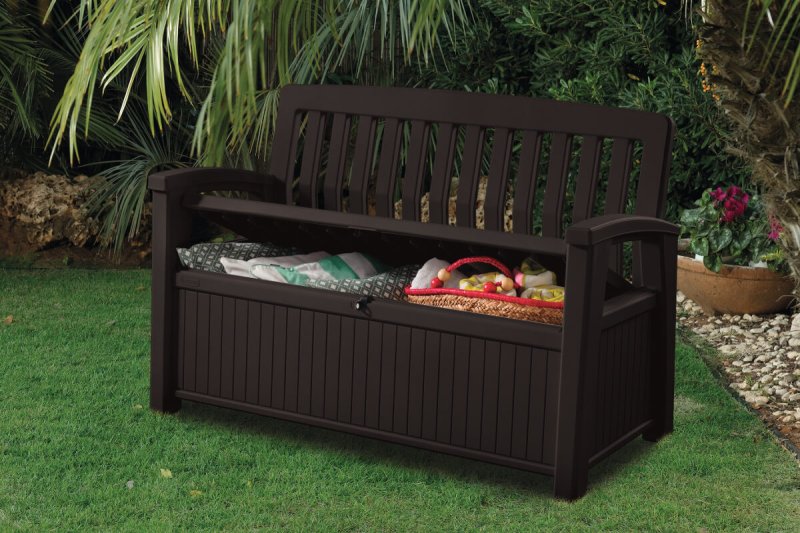 Скамья сундук эден garden bench eden графит