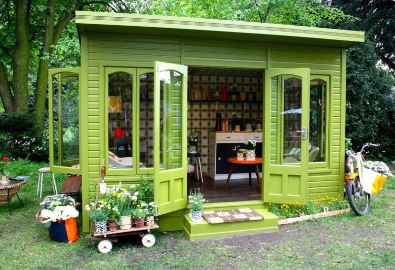 Садовый домик shed garden