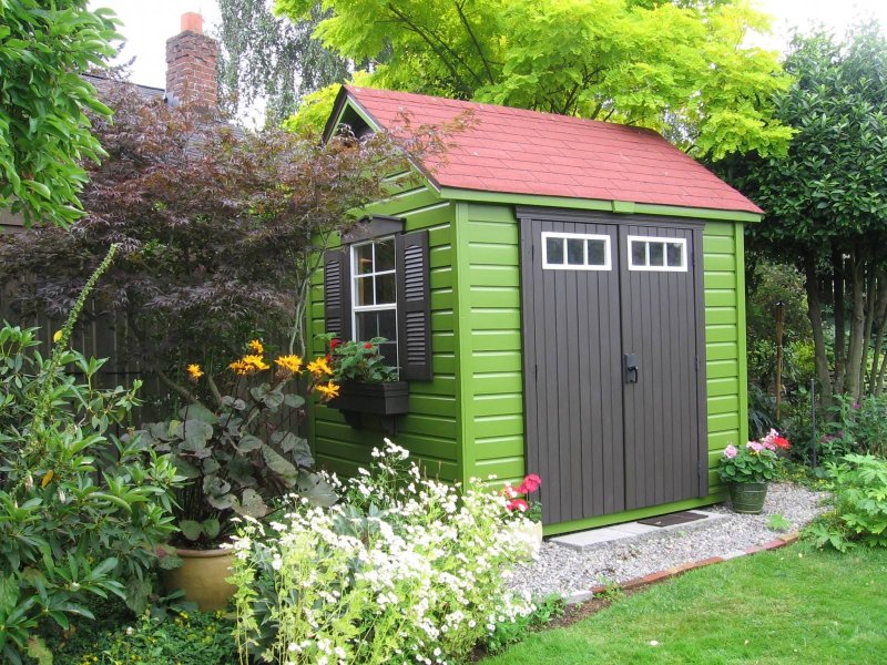 Садовый домик shed garden