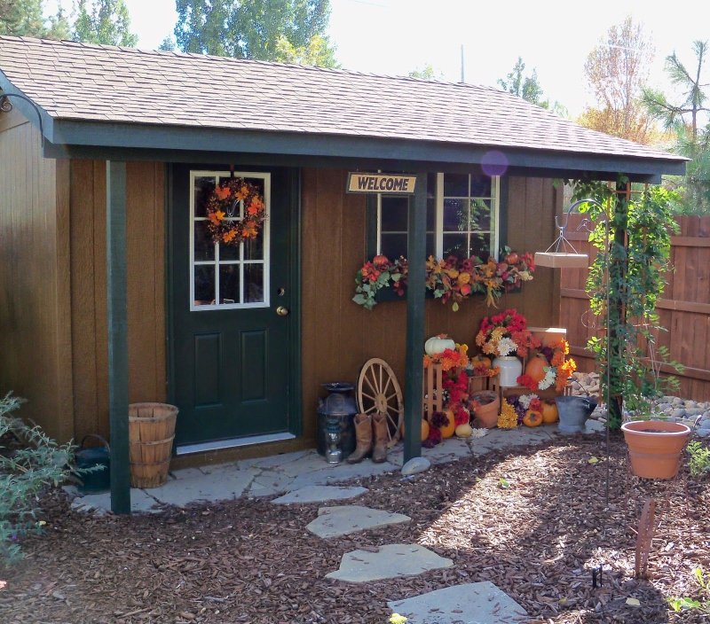 Садовый домик shed garden