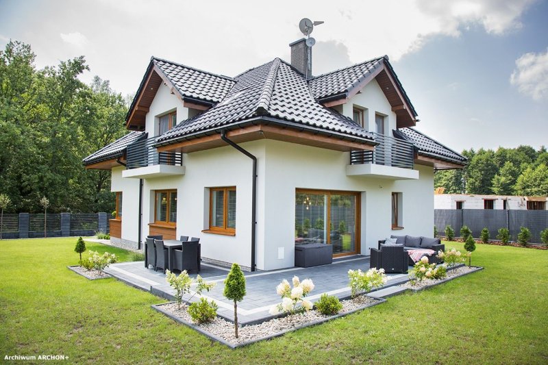 Красивые коттеджи