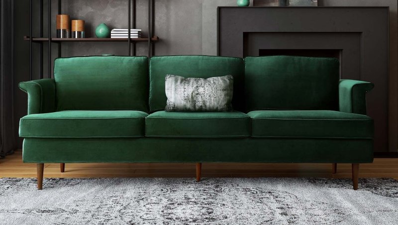 Диван cubus sk design зеленый изумрудный