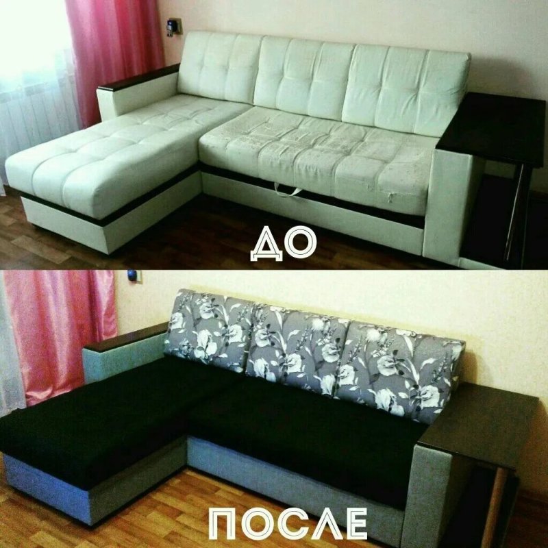 Перетяжка мебели