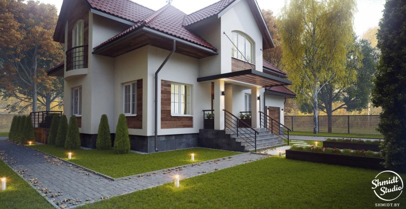 Проекты домов и коттеджей
