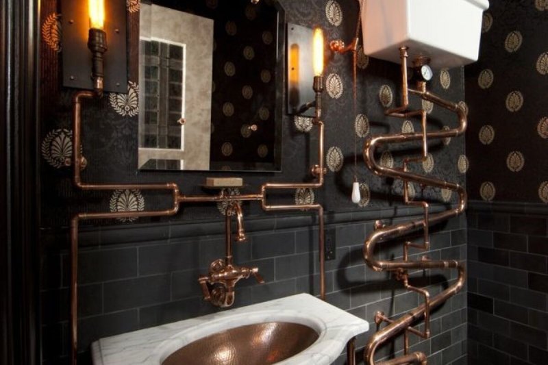 Стиль steampunk в интерьере