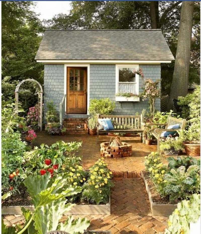 Садовый домик shed garden