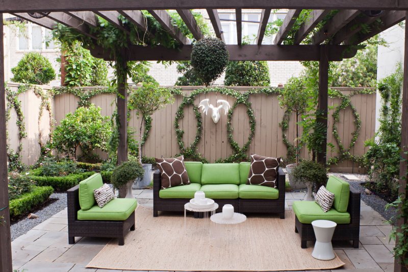Outdoor patio design