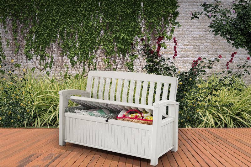 Скамья сундук эден garden bench eden графит