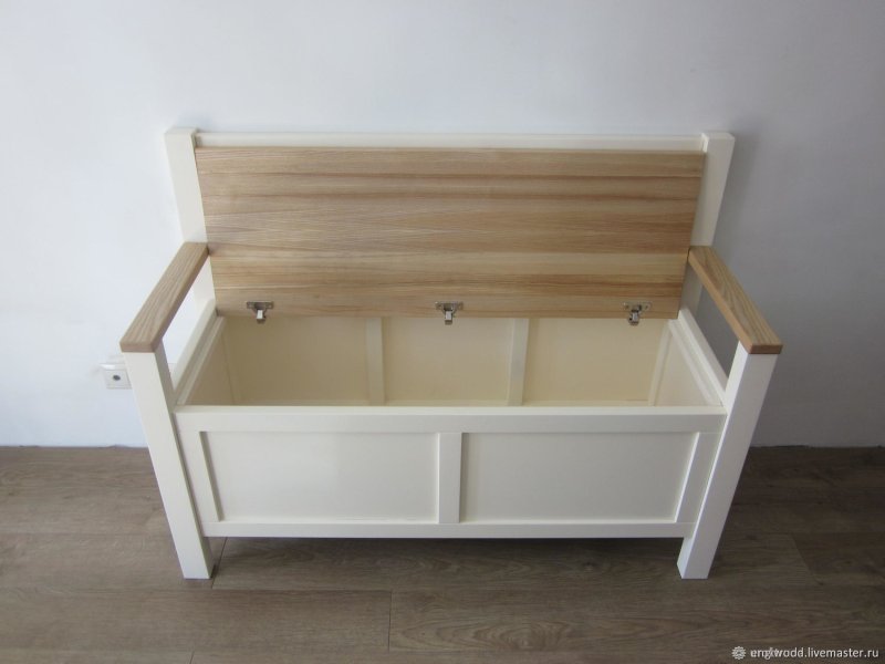 Скамья с тремя ящиками seat benchhx14114a