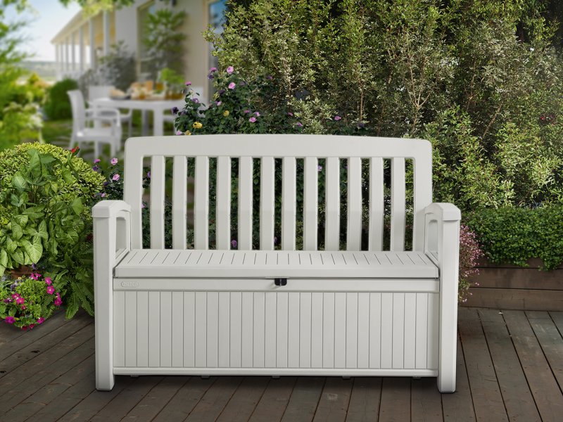 Скамья сундук keter patio bench