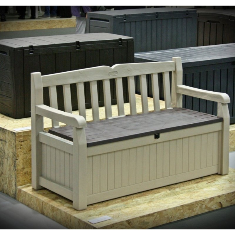 Скамья сундук эден garden bench eden графит