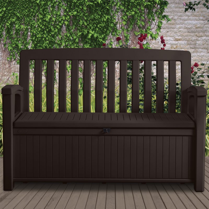 Скамья сундук эден garden bench eden графит