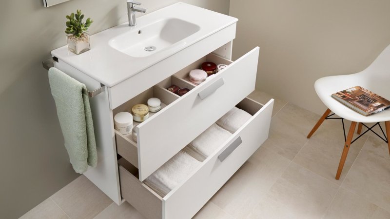 Тумба с раковиной roca debba 60
