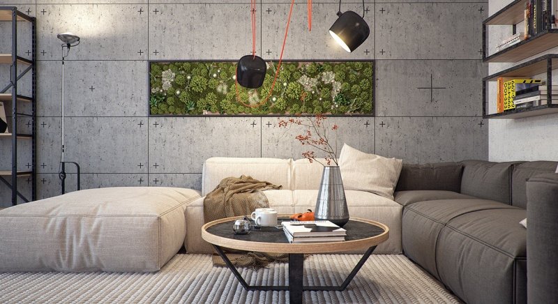 Панели loft beton