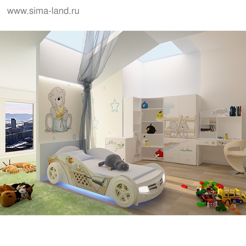 Адвеста bear кровать машина