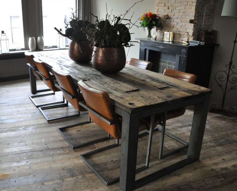Стол лофт loft wood studio