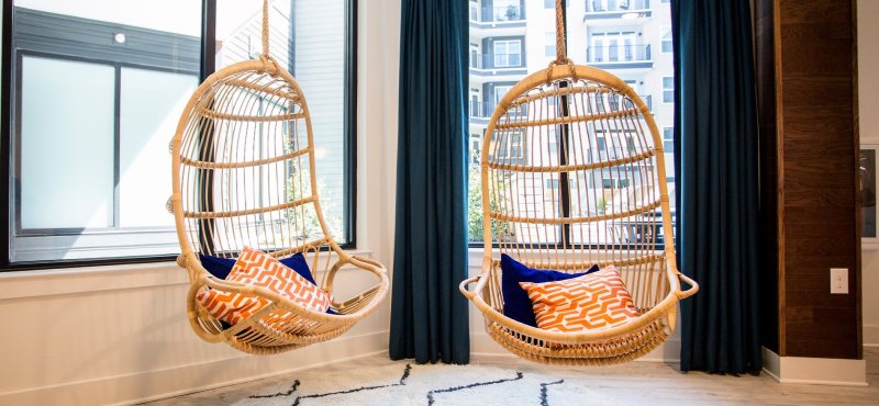 Hanging chair ротанг